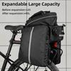 Expandable Large Capacity Bicycle Rear Rack Bag Outdoor TravelPack Portable Handbag Cycling Bike