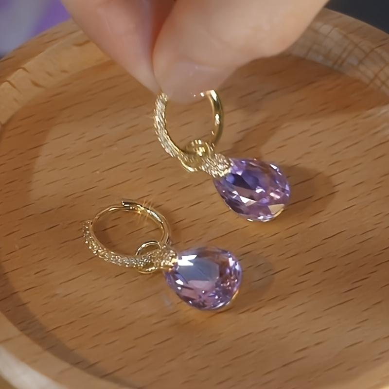 Ретро Элегантные Подвески в Форме Капли для Повседневной Носки, Подарков и Вечеринок Классические Универсальные Стили для Женщин Модные Серьги