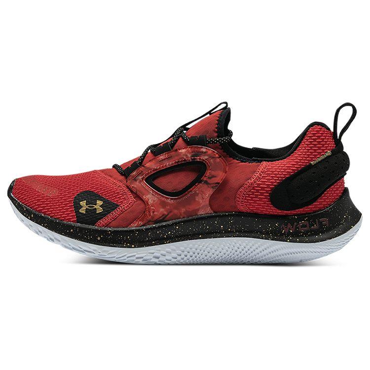 Under Armour Flow Velociti Movement Cny Spring Festival Series Sports Low-Top Running Shoes Unisex Sneaker Black Red 3024837-600