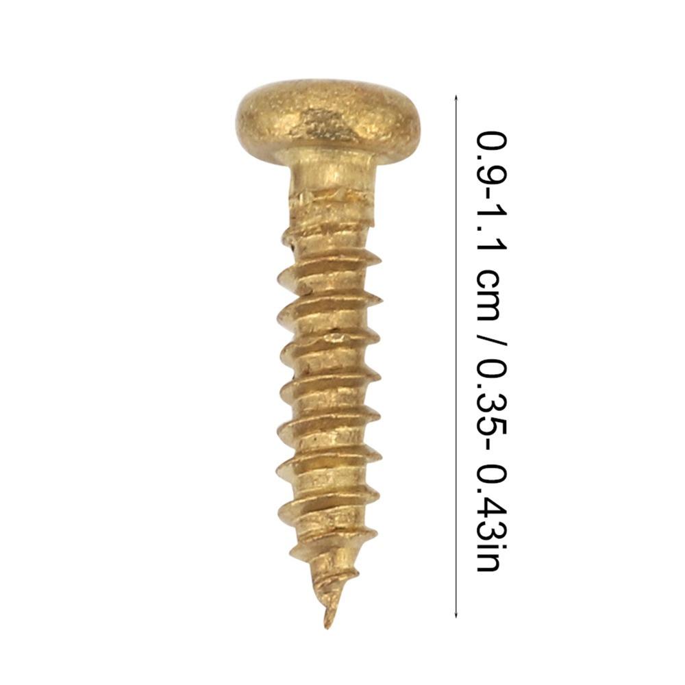100PCS Metal Guitar Tuning Pegs Golden Color Machine Head Screws For Electric Guitar