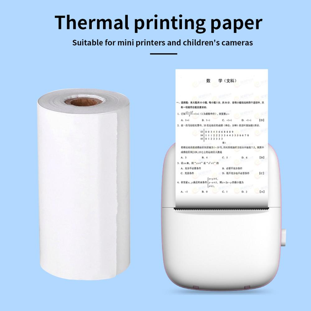 Thermal Paper Color White for Children Camera Instant Printer and Kids Camera Printing Paper