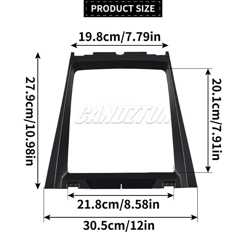 For BMW X5 E70 X6 E71 2006-2014 New Front Center Console Panel Cover Decorative Panel Bezel black 51166956756 car accessories