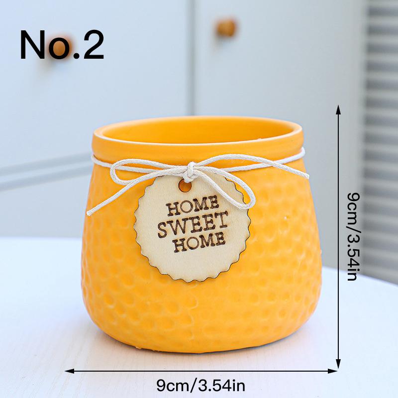 Керамический красочный цветочный горшок, сочный горшок, горшок для растений, кашпо, бонсай, домашний декор, украшение для сада, настольные украшения