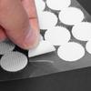 1000 пар Двусторонняя клейкая лента-липучка Крючки Петли Диски Белый 10/15/20 мм Диск Клей Сильный Клей Волшебная Наклейка