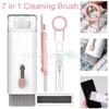 7-в-1 набор щеток для чистки компьютерной клавиатуры с съемником клавиш, гарнитурой, наушниками, щетками, ручкой, телефоном, ноутбуком, инструментом для чистки экрана Du
