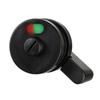 Bathroom Partition Public Toilet Handle Door Lock Indicator Lock Black
