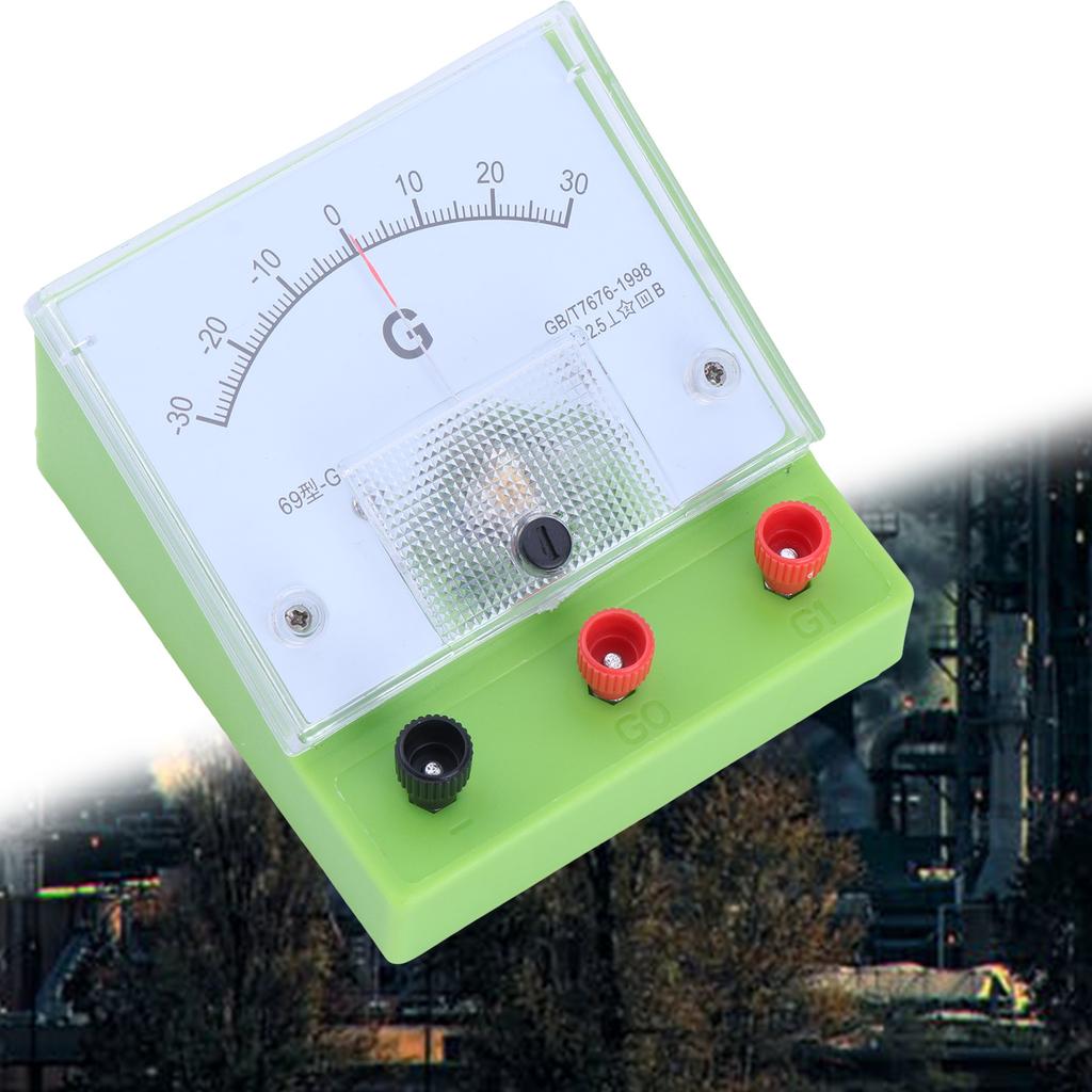For Experiment Instrument Teaching Demonstration Galvanometer Scientific Ampere Sensor Sensitive Ammeter Detector Analog