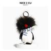 Cute Frizzy Hair Scarf Penguin Fun Backpack Pendant Multiple Styles Doll Keychain Decoration Plaything Animation Periphery Surprise Present