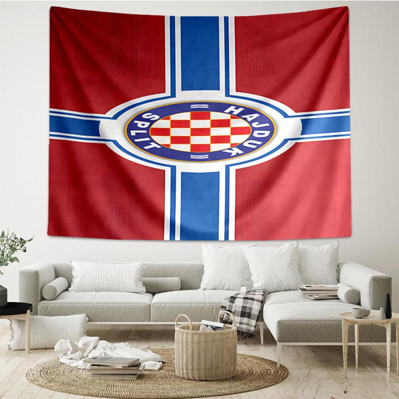 HNK Hajduk Split Tapestry Hanging for Bedroom,Livingroom, Playroom,Decor Art Room Wall Tapestry Holiday and Birthday Gifts