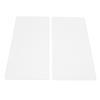 2PCS Embossing Mat Plates 3mm Thick Acrylic Backing Pad for Paper Leather Fabric Crafting Scrapbooking Card Making