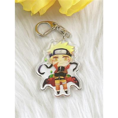 Аксессуары для акриловых брелоков Аниме Наруто Брелок для ключей с рисунком из мультфильма Узумаки Наруто
