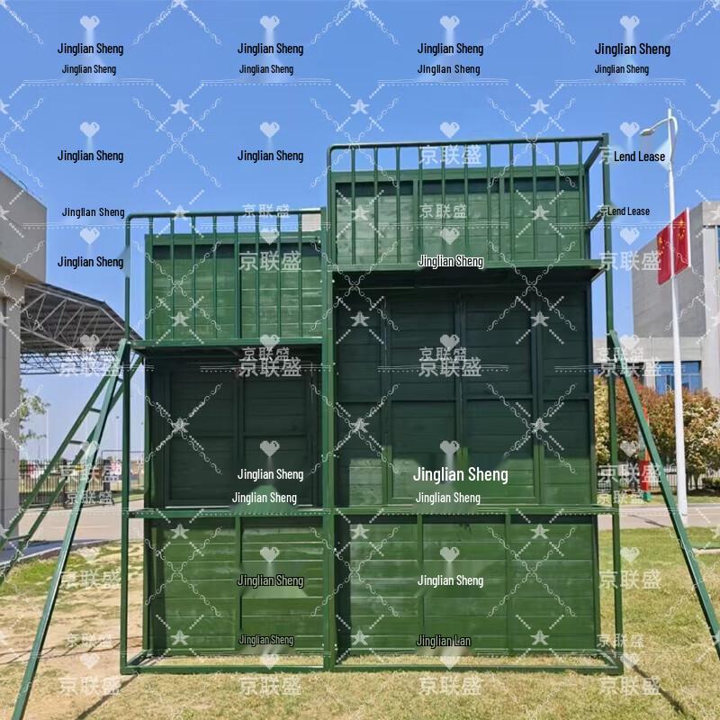 Outdoor Climbing Wall Platform