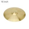 8 / 10 / 12 / 14 / 16 / 18 / 20 дюймовая тарелка для ударных инструментов из сплава латуни для джазовых барабанных установок, стандартная обслуживаемая тарелка