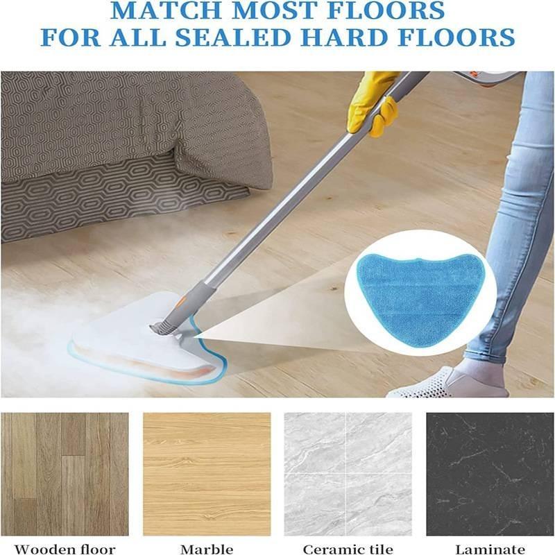 Прочная синяя накладка из микрофибры для паровой швабры, идеально разработанная для моделей Vax S85-cm S86-sf-p S86-sf-t S86-sf-c