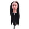 Голова манекена с волосами для укладки, окрашивания, стрижки, парикмахерская тренировочная голова