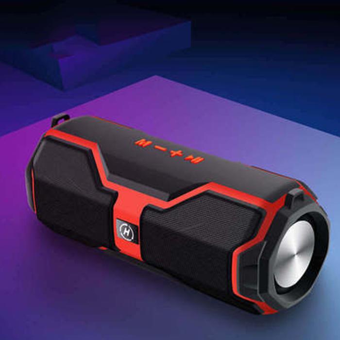 Портативный беспроводной динамик Bluetooth 4.2 с металлическим крючком IPX7 водонепроницаемый мобильный сабвуфер сабвуфер с функцией H29