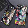 ГОРЯЧИЙ Чехол для телефона Аниме Jogo Для IPhone 17 Pro Max 16 15 14 Pro Max 13 11 X Xs Xr 8 7Plus Стеклянная крышка