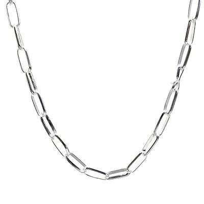 Серебряная цепочка Навахо SV 60 см, 925 проба, ширина 5,5 мм, длинная, SNJ180-60