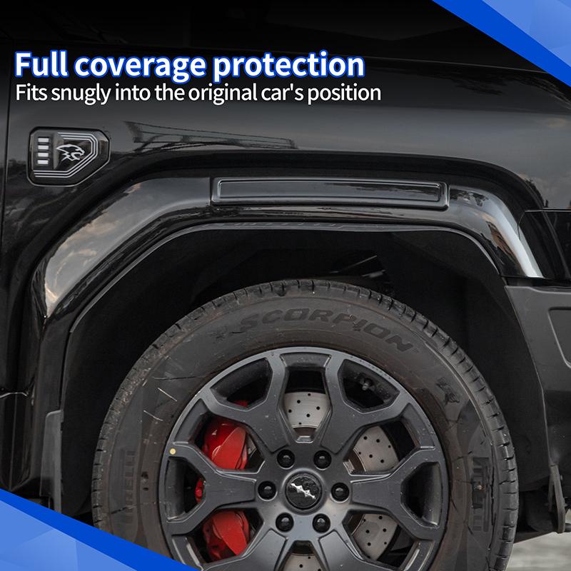For BYD Leopard 5 2025+ Widened Wheel Eyebrow Kit Car Fender Door Wheel Eyebrow Trim Off-road Exterior Upgrade Accessories