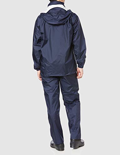 Kurodaruma 7200 Raincoat and Pants, Navy, Size LL