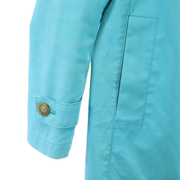 MACKINTOSH PHILOSOPHY Хлопковое пальто 36 светло-голубое капюшон Женское Б/у