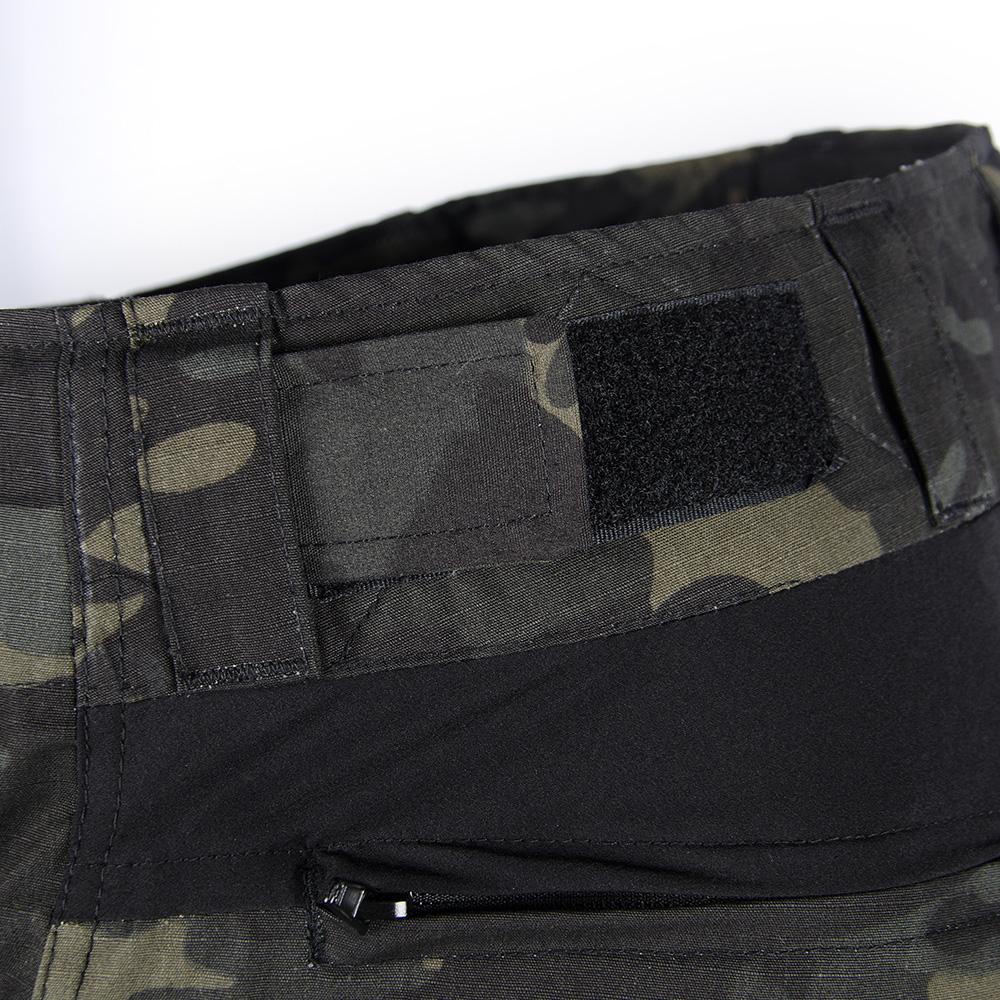 Черная камуфляжная страйкбольная форма Multicam с тактическими штанами наколенники армейская военная форма для мужчин