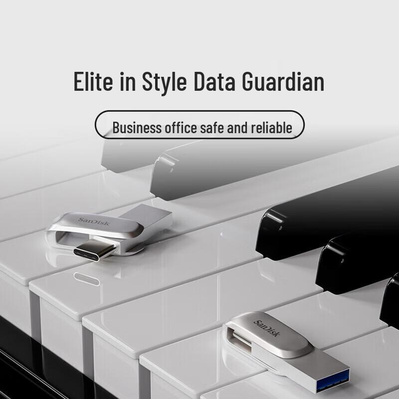 SanDisk 512 ГБ Type-C USB 3.2 Двухдисковый DDC4