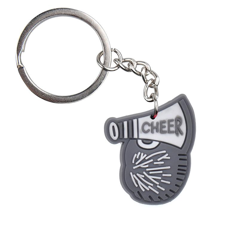 1 шт. новый модный брелок для ключей чирлидеры аплодируют трубе подвески женщины мужчины ювелирные изделия автомобильный брелок сувенир для подарка