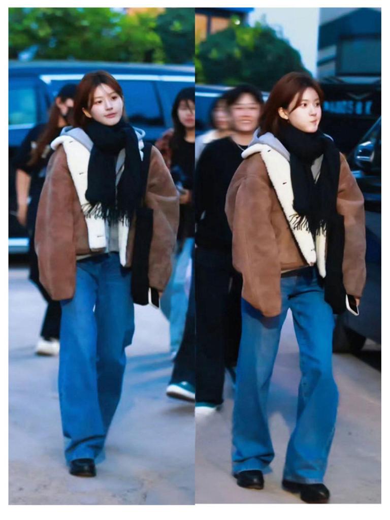 Женское зимнее пальто Xu Yan из экологичной овечьей шерсти – Обновленный стиль