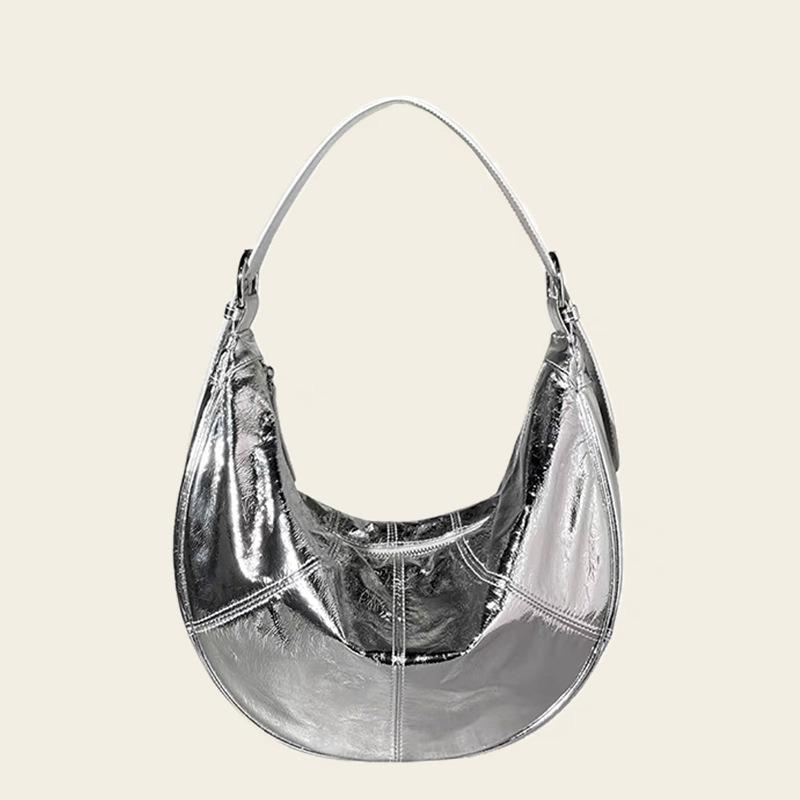 Кожаные женские сумки, сумки-облака, женские сумки, нишевый дизайн, сумки под мышкой, вместительные сумки-мессенджеры, женские универсальные сумки