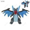 Anime Shiny Charizard Plush Pokemon Toys Cute Mega Evolution X Charizard Articuno Lucario Stuffed Peluche Kids Christmas Gifts