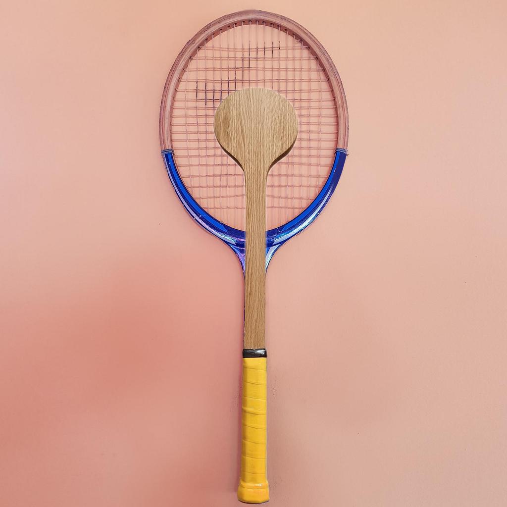 Tennis Sweet Pointer Spoon Wooden Practice Mid Sweet Point Hitting Equipment