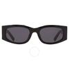 Philipp Plein Grey Oval Ladies Sunglasses Spp025s 0700 55