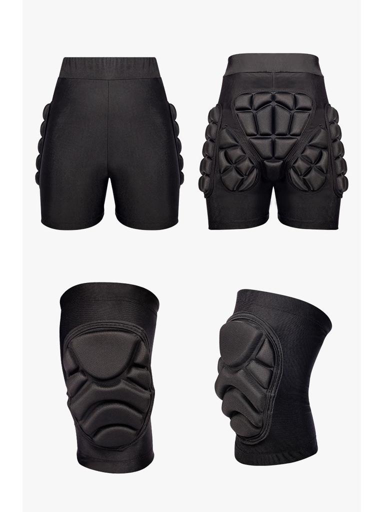 Брюки для катания на коньках с амортизацией EVA - унисекс-спортивное снаряжение для активного отдыха