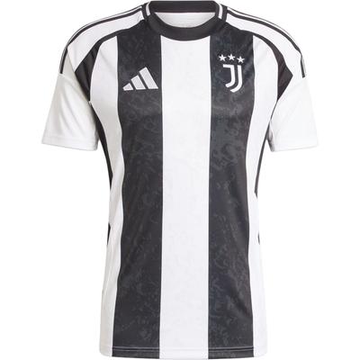 Футболка мужская облегающая с круглым вырезом и коротким рукавом Juventus 24/25 Home, белая IS8002