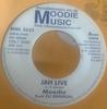7-дюймовая пластинка L. MOODIE  ELI EMMANUEL  Jah Live MML2655 Moodie Music UK Регги Ска Даб Б/у