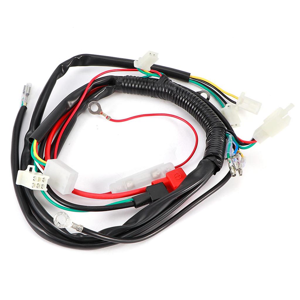 Electric Engine Start Wiring Loom Harness for Pit Bike Motorcycle ATV Quad 70cc 90cc 110cc 125cc