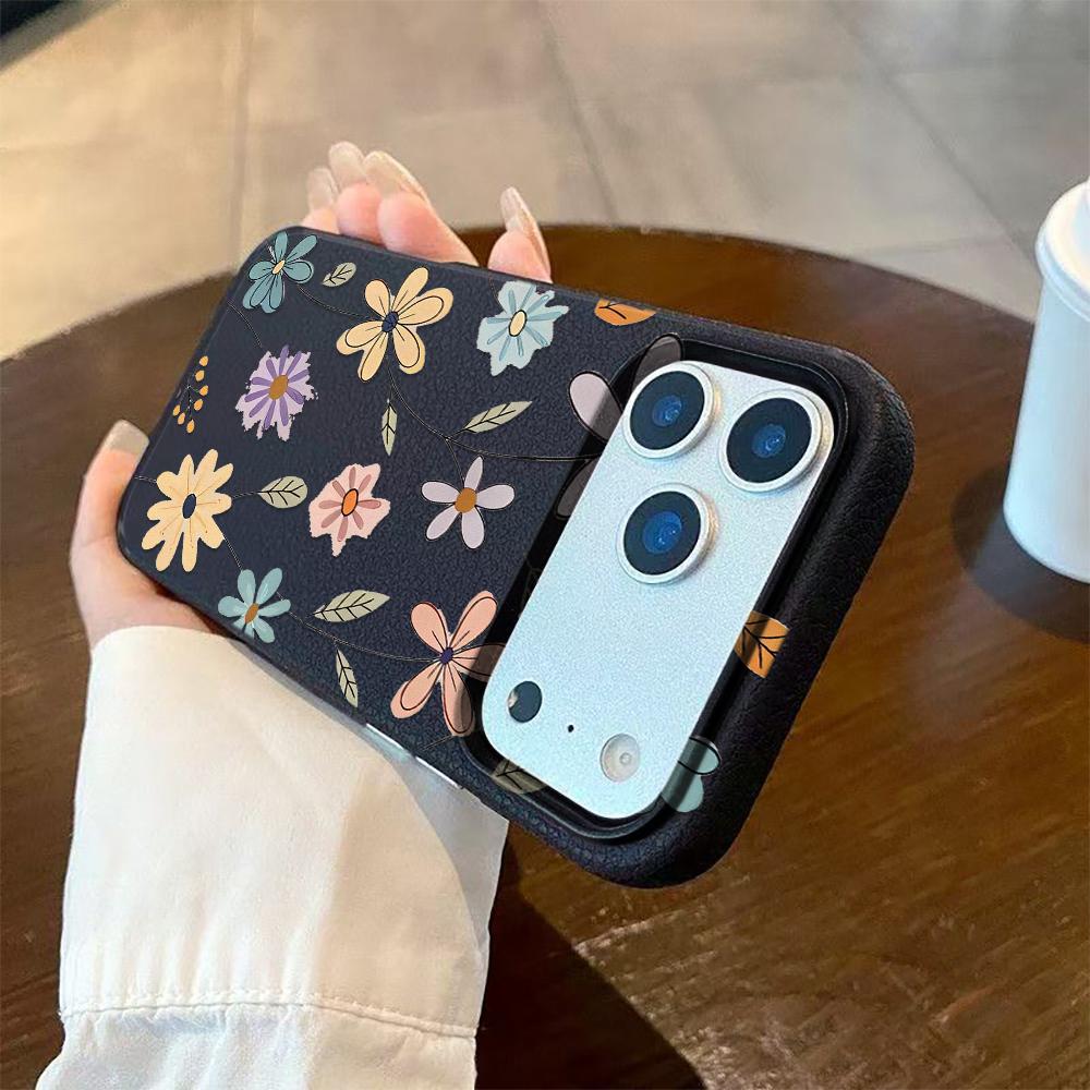 Ретро Цветочный Мягкий Чехол Для iPhone 17 Pro Max Чехлы iPhone 11 15 12 13 14 Pro Max Чехол 17 Air 17proMax Задняя Крышка Funda Бампер