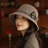 Шапки для женщин среднего возраста и пожилых женщин, осенне-зимние шерстяные шапки-лопатки, цилиндры, толстые теплые шапки для рыбаков для мам
