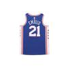 Nike Мужские баскетбольные майки Joel Embiid № 21 Philadelphia 76ers синие CJ7678-498