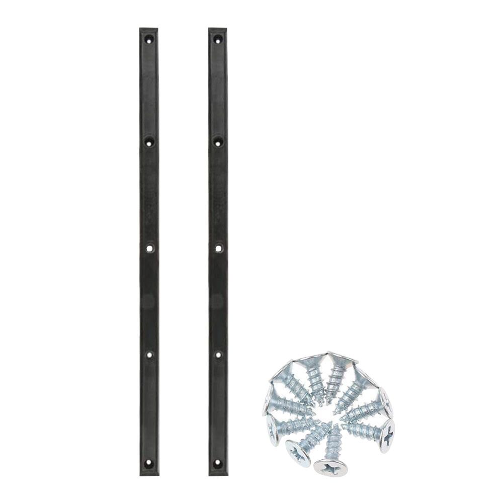 Reduce Friction Skateboard Rails Anti-collision Strip Edge Protect Strip with Mounting Screws