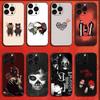 Крутой чехол для телефона Twenty One P-Pilots для iPhone 16,15,14,13,12,11,Pro,XS,Max,XR,Plus,E,Mini Черный Ударопрочный чехол