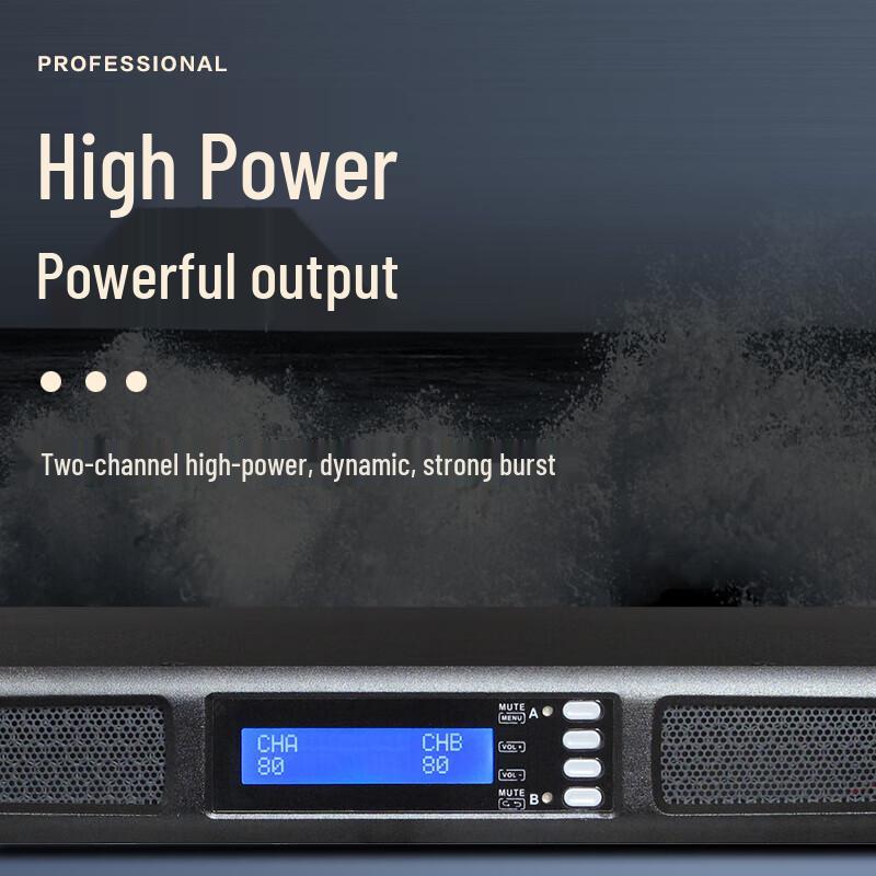 HuiDu PA-2200 Профессиональный двухканальный AV-усилитель мощности (Китайская версия)