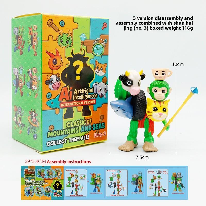 Тунтунгтунгсахур Креативная модель игрового персонажа Настольное украшение Орнамент для декора столешницы