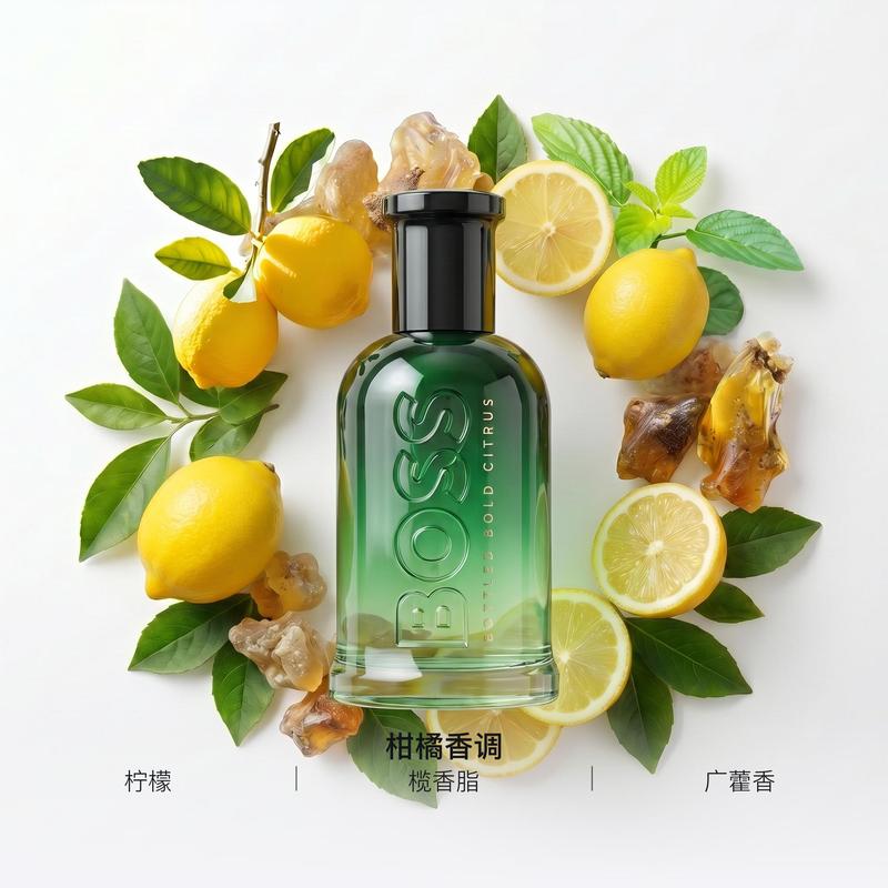 BOSS Bottled Bold Citrus Мужской парфюм Цитрусовый аромат EDP // Лимон Пачули 100 мл