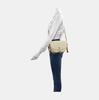 [Pre-Owned] B-Shaped Design Grain Calfskin Shoulder Crossbody Bag - Very Good #ID68PU