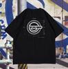 Classic Anime Character Print Shortsleeved Casual Loose Tshirt Retro Sports Streetwear Daily Loose Oversized Cotton Top Unisex