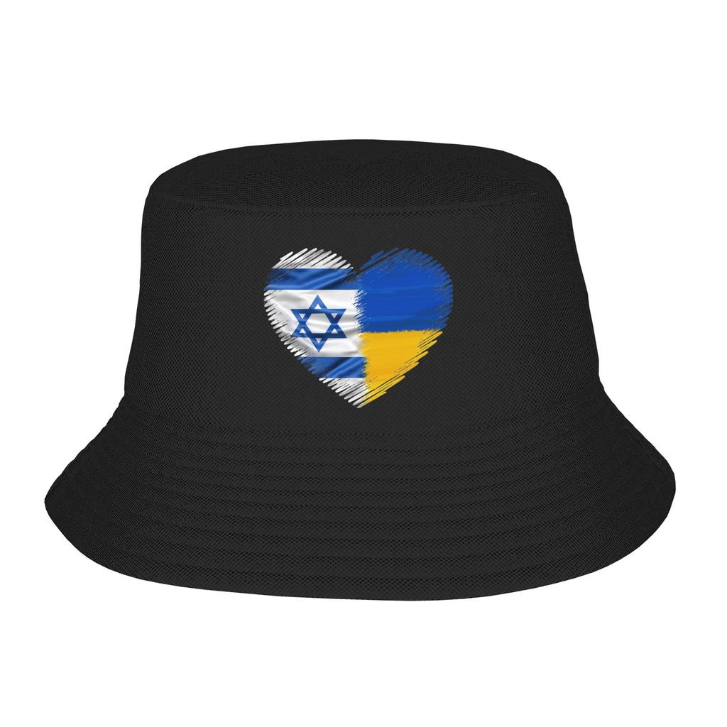 Унисекс Панама Израиль Украина Личностный Рыбак Шляпы Летние Модные Рыбацкие Кепки Уличный Стиль Печатная Шляпа от Солнца