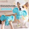 Собаки Плюшевая игрушка Мягкая игрушка Игрушка для жевания Пищащая Плюшевый слон Лев Коза Жираф Собака Игрушка для перетягивания для агрессивных жевателей Игра и для щенков в период прорезывания зубов