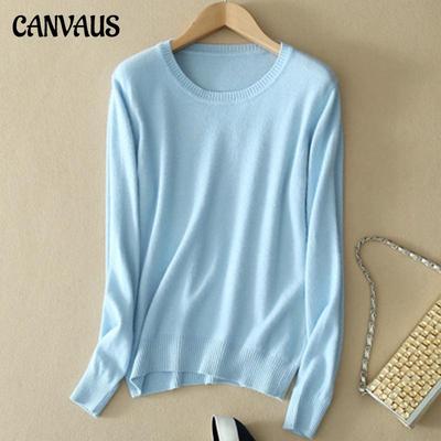 Женский уютный вязаный пуловер, свитер с круглым вырезом, нечеткий приталенный красный, черный свитер